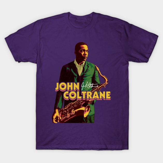 John Coltrane Classic T-Shirt by OliverIsis33